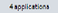 Application group icon on the graph.