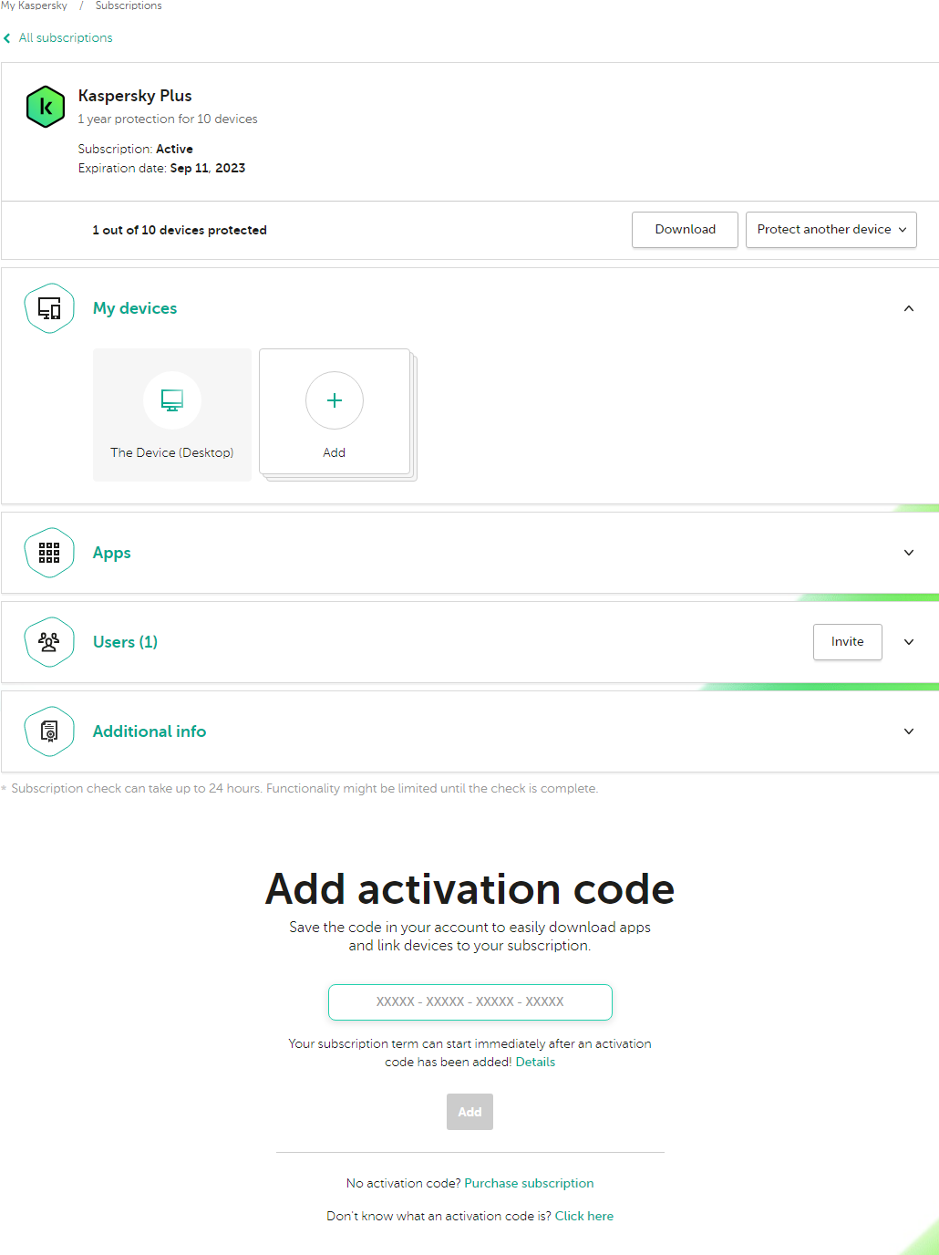 Az alkalmazás fiókból való letöltésére szolgáló ablak